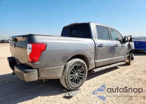 2019 Nissan Titan Platinum Reserve z USA, uszkodzony, nr VIN 1N6AA1E67KN529291